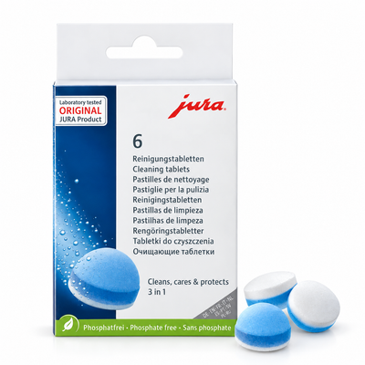 Jura 3-Phase Cleaning Tablets 6 pack