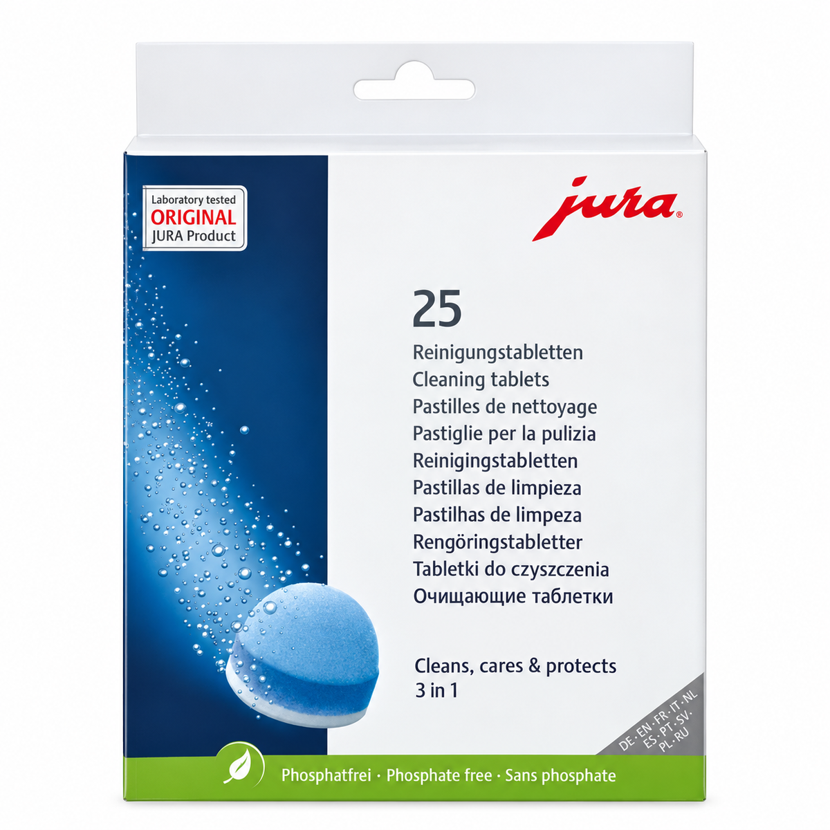Jura 3-Phase Cleaning Tablets 25 pack
