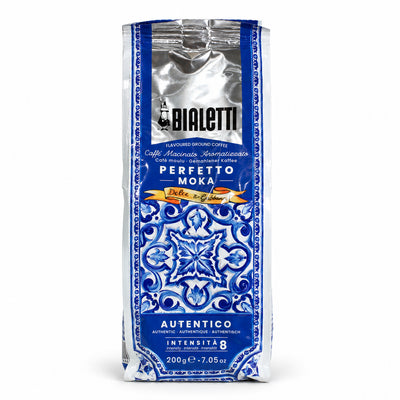 Dolce & Gabbana Bialetti Perfetto Moka Autentico Ground Coffee 200g, front of the pack