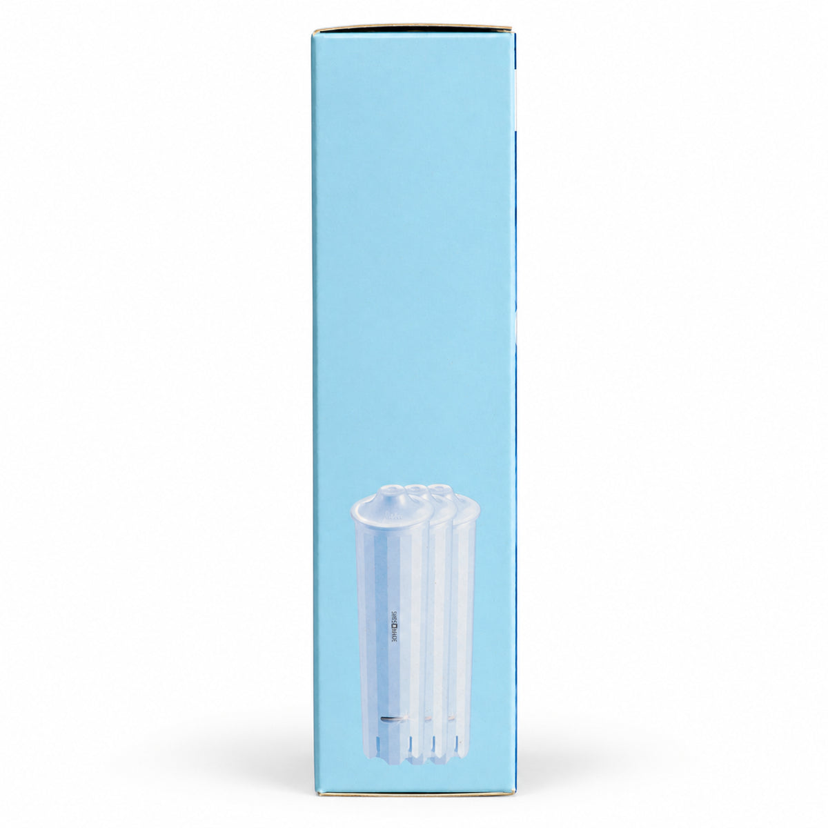 Jura Claris Water Filter Blue + 3 pack, side of the pack