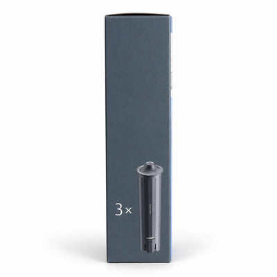 Jura Claris Smart+ Water Filter Grey 3 pack, side of the pack