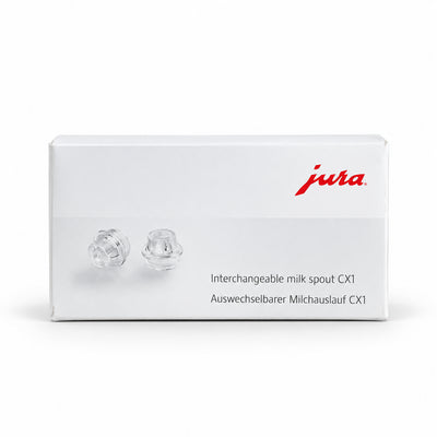 Jura Interchangeable Milk Spout kit - CX1, front of the pack