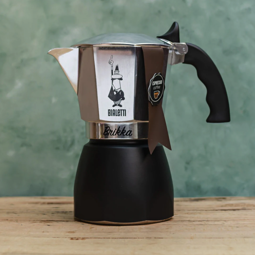 Bialetti Brikka Moka Pot 4 Cups Version