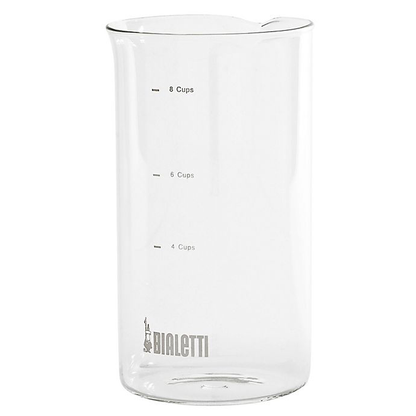 Bialetti spare glass beaker for 8 cup coffee french press