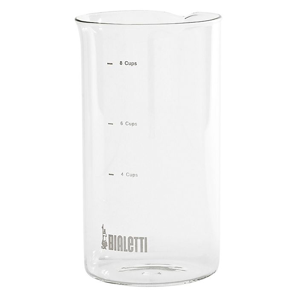 Bialetti spare glass beaker for 8 cup coffee french press