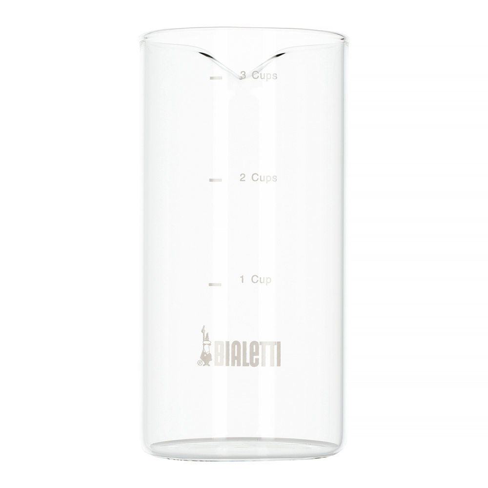 Bialetti spare glass beaker for 3 cup coffee french press