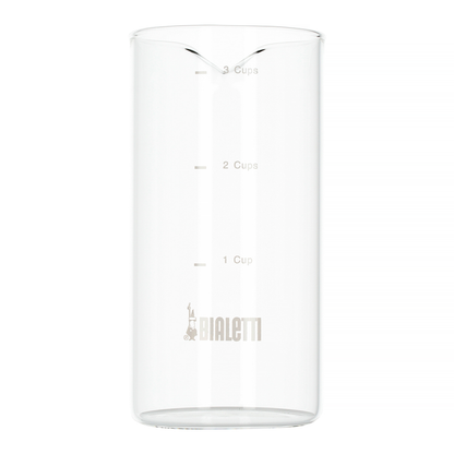 Bialetti spare glass beaker for 3 cup coffee french press