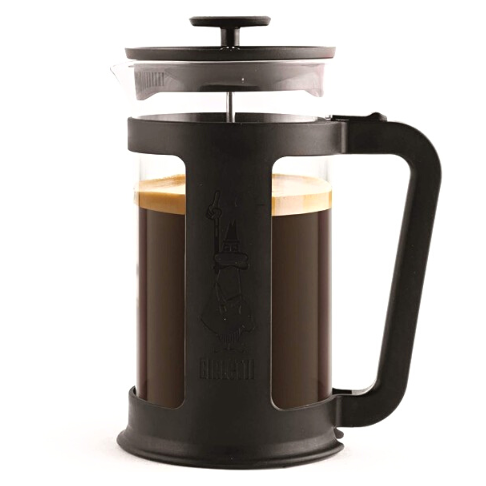 Bialetti Smart French Press with coffee