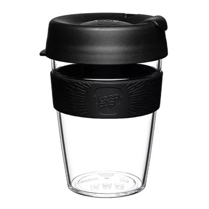 KeepCup original clear black 12oz