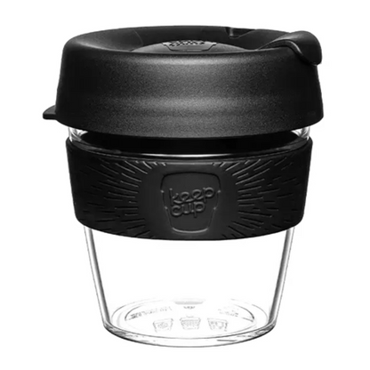 KeepCup original clear black 8oz