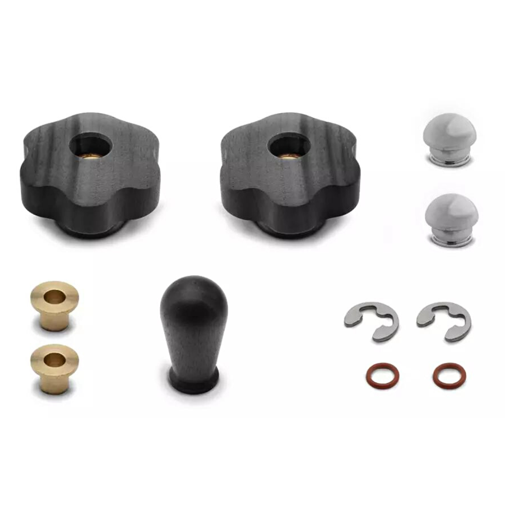 Lelit-Mara-black-walnut-knobs-and-brew-lever-kit