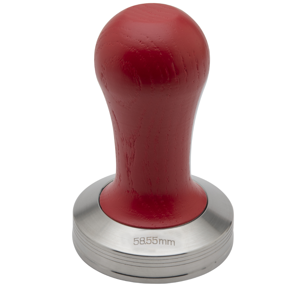 Lelit walnut & ash 58.55mm coffee tamper