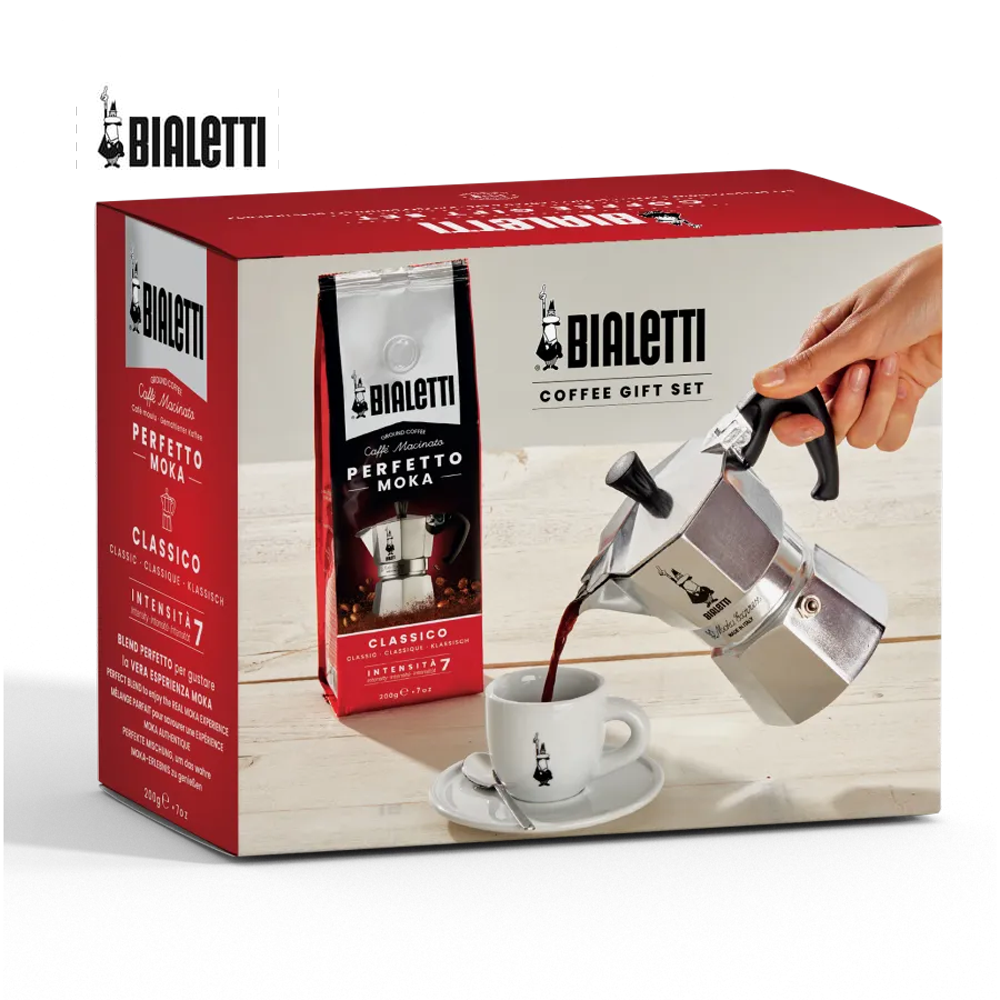 Bialetti Moka Express gift set