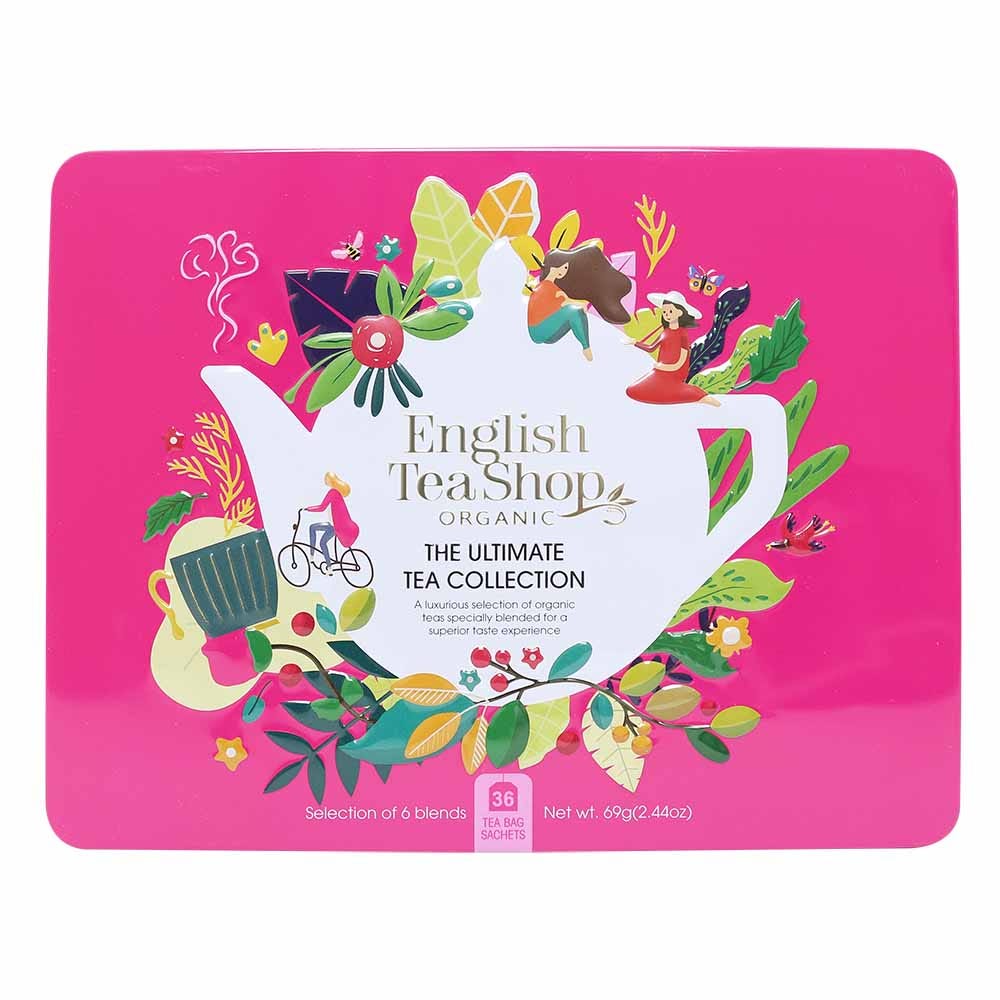 English Tea Shop Organic Wellness Tea Tin