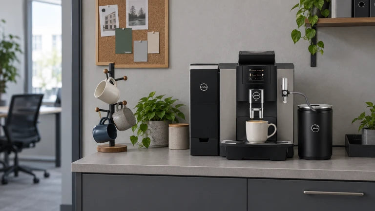Optional extras offered with a commercial coffee machine purchase