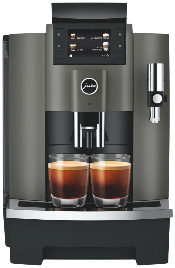 Jura W8 Dark Inox coffee machine